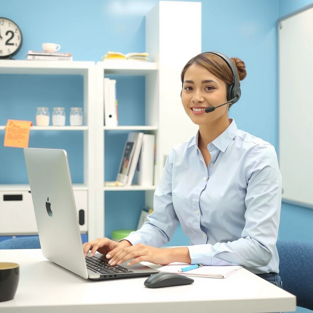 Customer support illustration