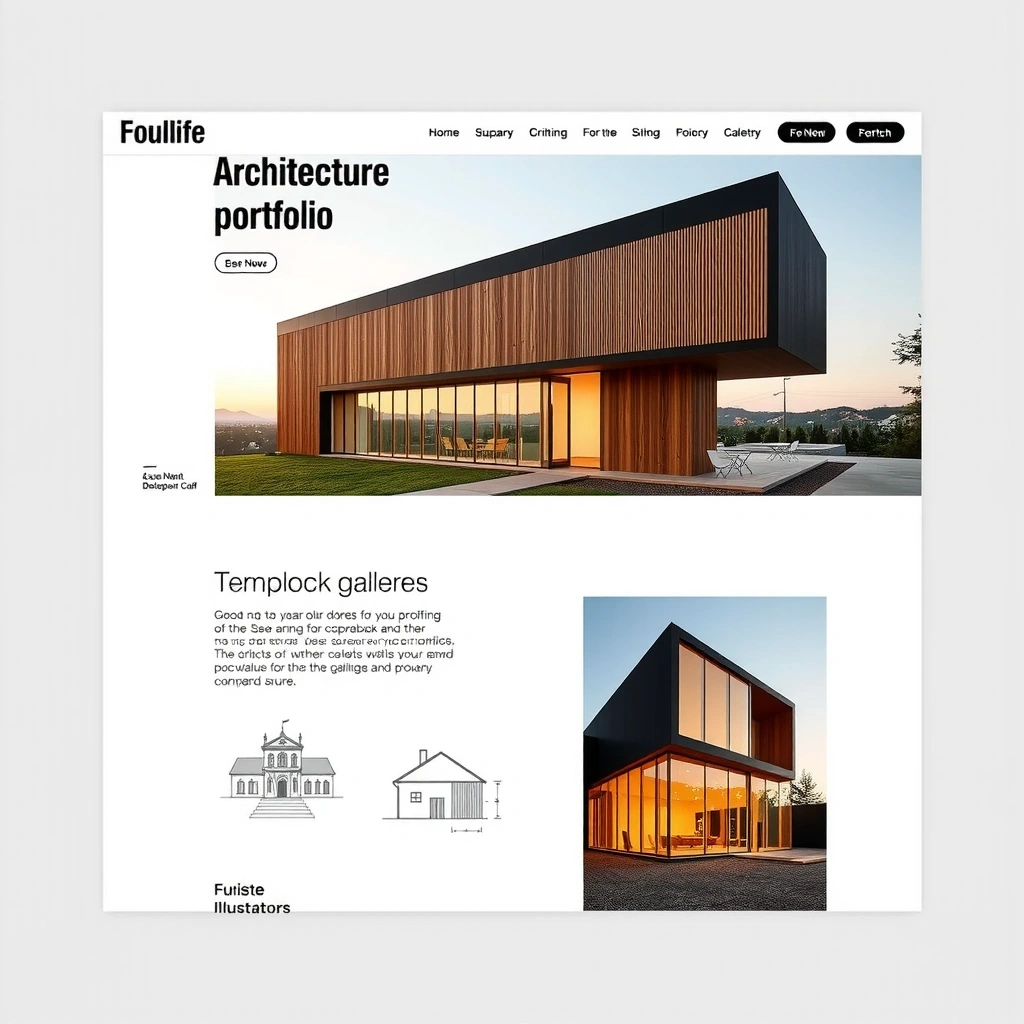 Architecture Portfolio Website
