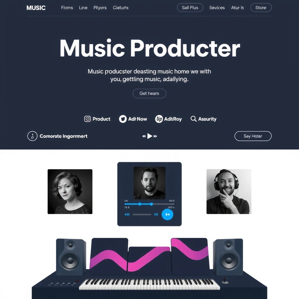 Music Producer Portfolio