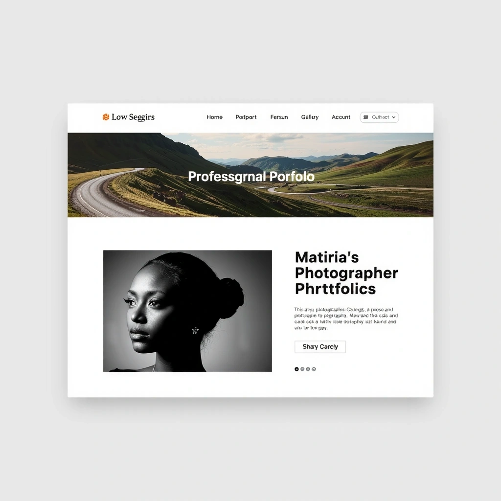 Photographer Portfolio Website